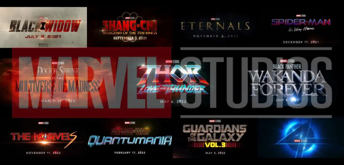 MCU Phase 4 Sizzle Reel Reveals New Titles and Confirms Which Marvel Studios Films are Coming in Phase 5