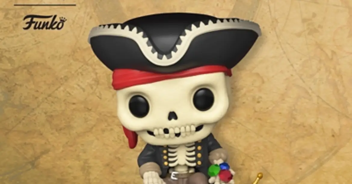 Pirates of the Caribbean Funko Pop! Treasure Skeleton
