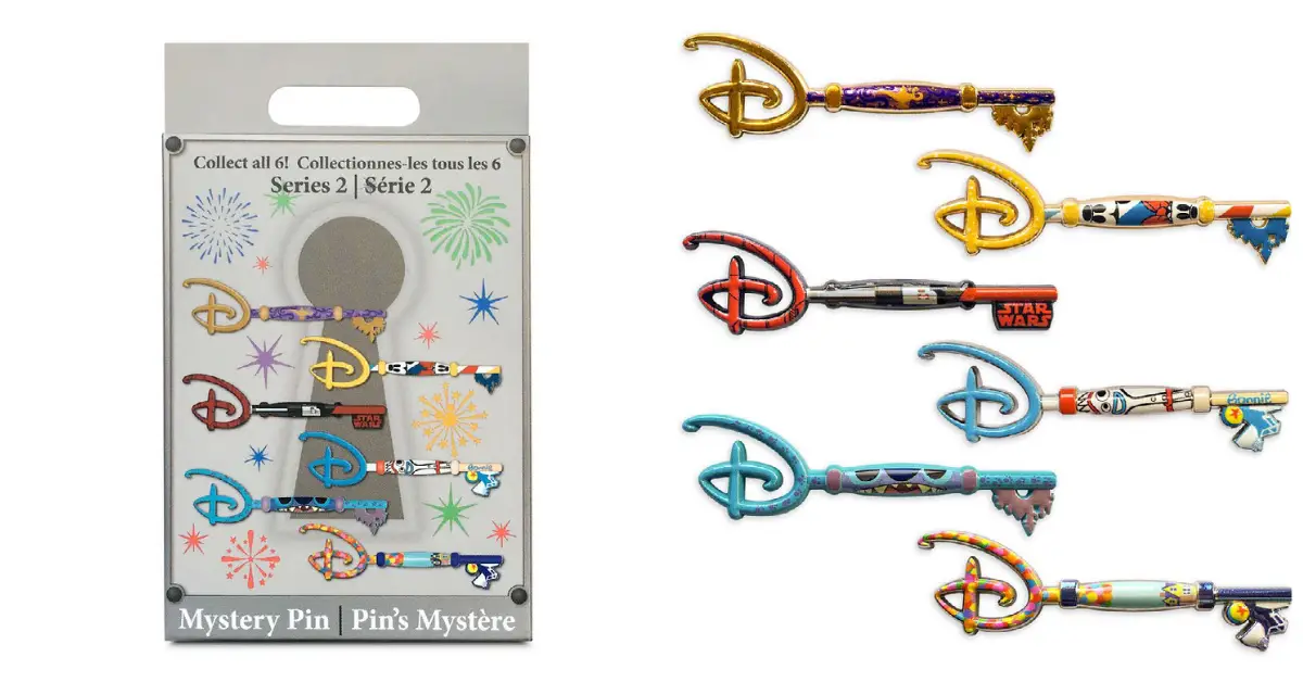 Disney Mystery Key Pins