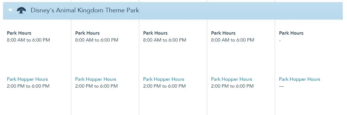Disney World Theme Park Hours Released through July 24th