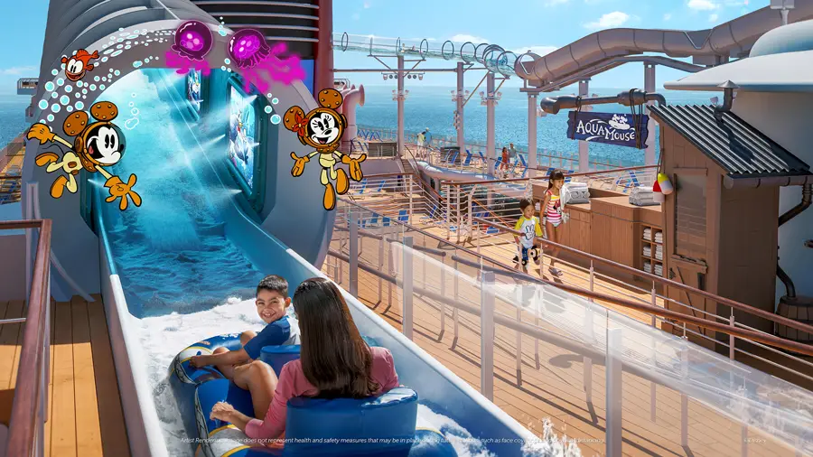 New details revealed for AquaMouse – The First Disney Attraction at Sea