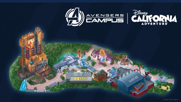 First look at Marvel's Avengers Campus Guide Map