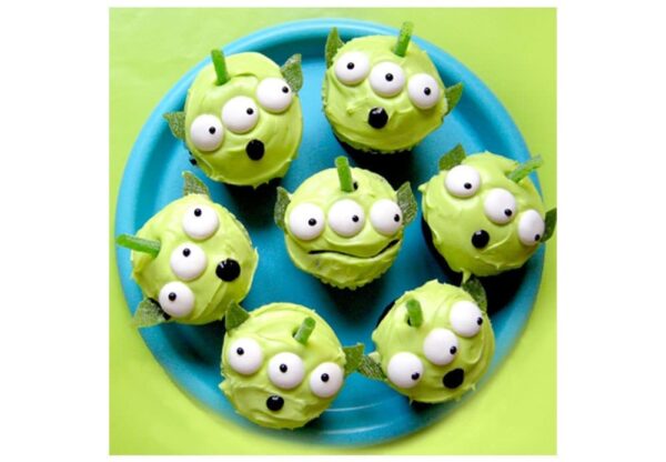 Toy Story Alien Cupcake