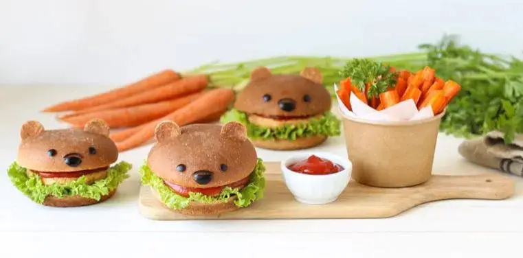 Adorable Winnie The Pooh Veggie Burgers To Make At Home!