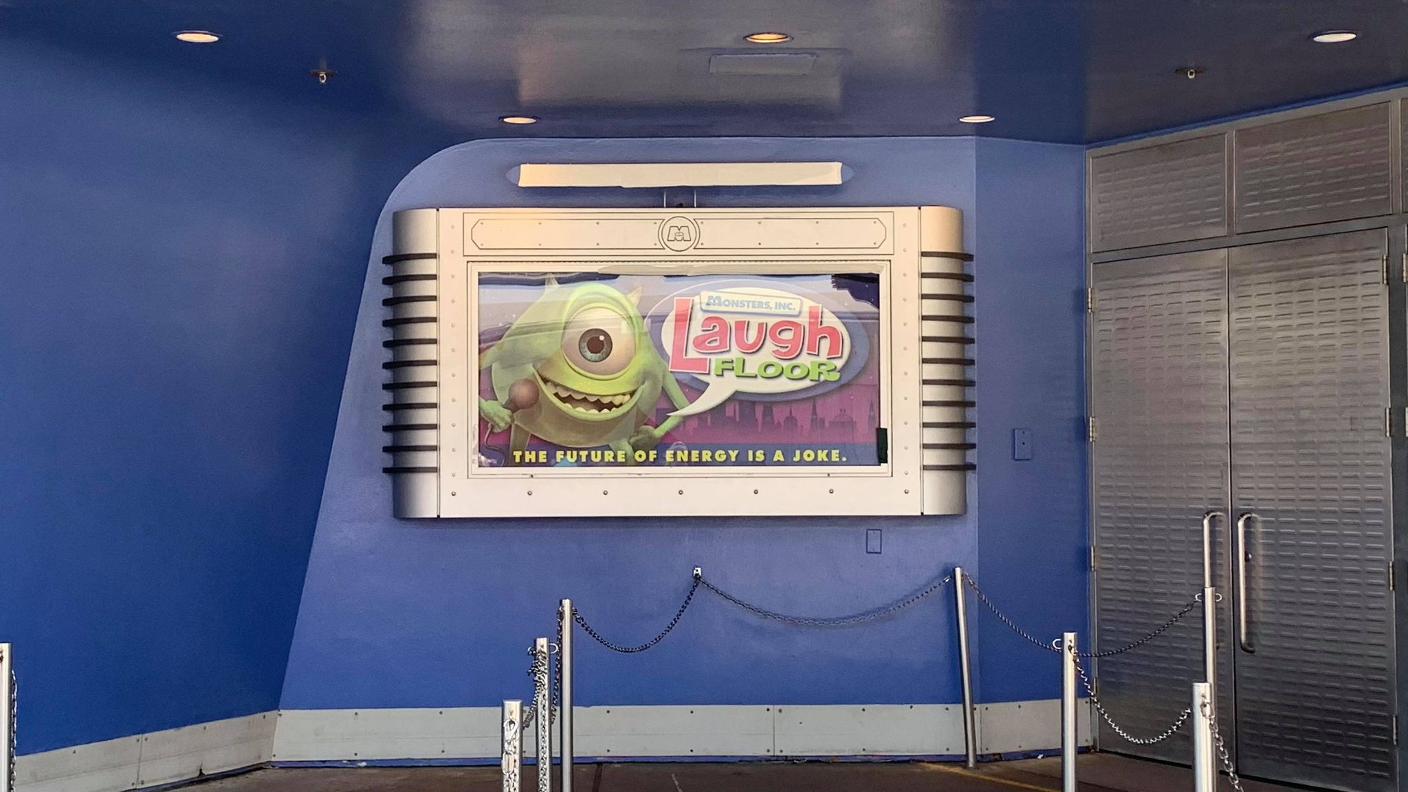 Signage Revealed for Monsters Inc. Laugh Floor