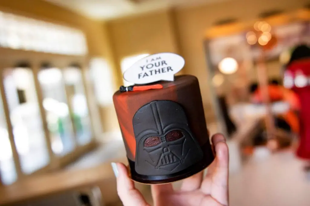 Limited edition “I Am Your Father” Petite Cake now at Disney Springs