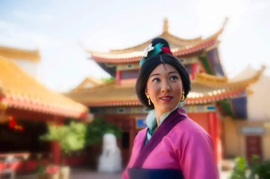 Socially distanced Mulan returns to China Pavilion in Epcot