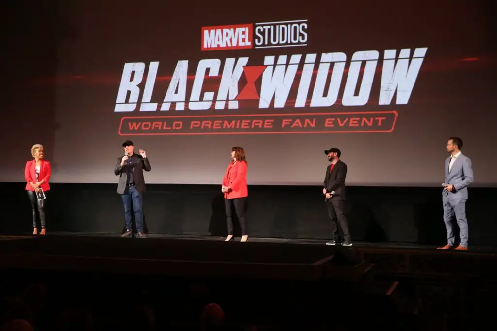 See Photos from the 'Black Widow' World Premiere Fan Event Hosted by Marvel Studios