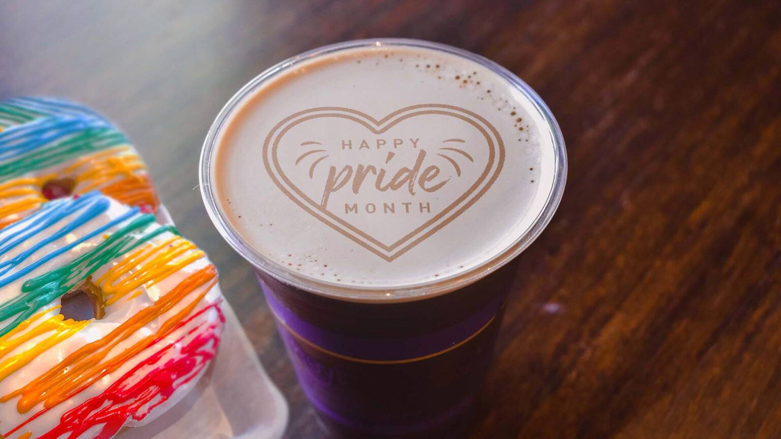 Joffrey's Coffee is celebrating Pride Month at Walt Disney World Chip