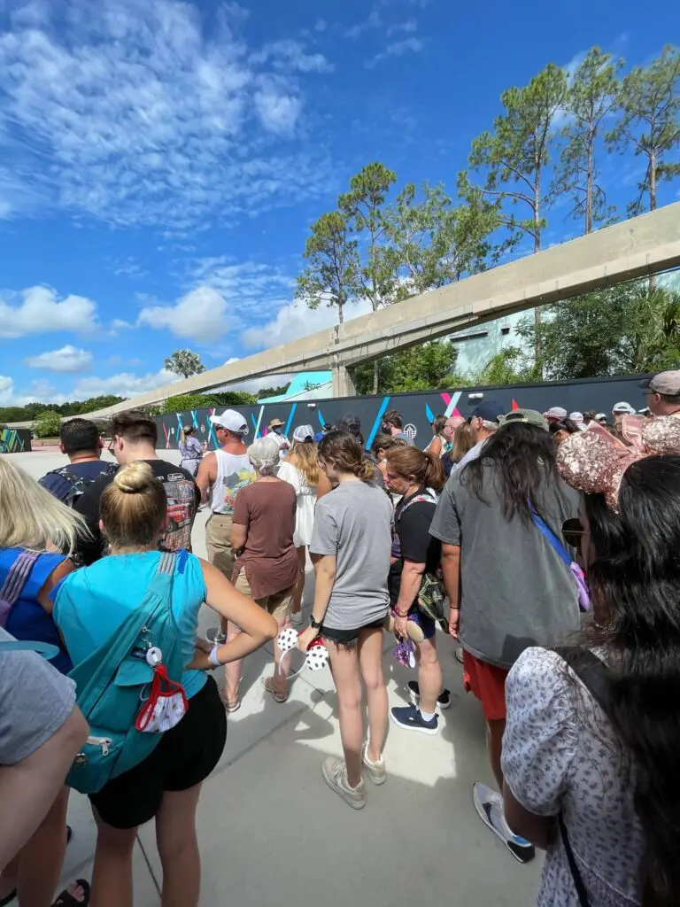 Crowds line up as Rope Drop returns to Epcot