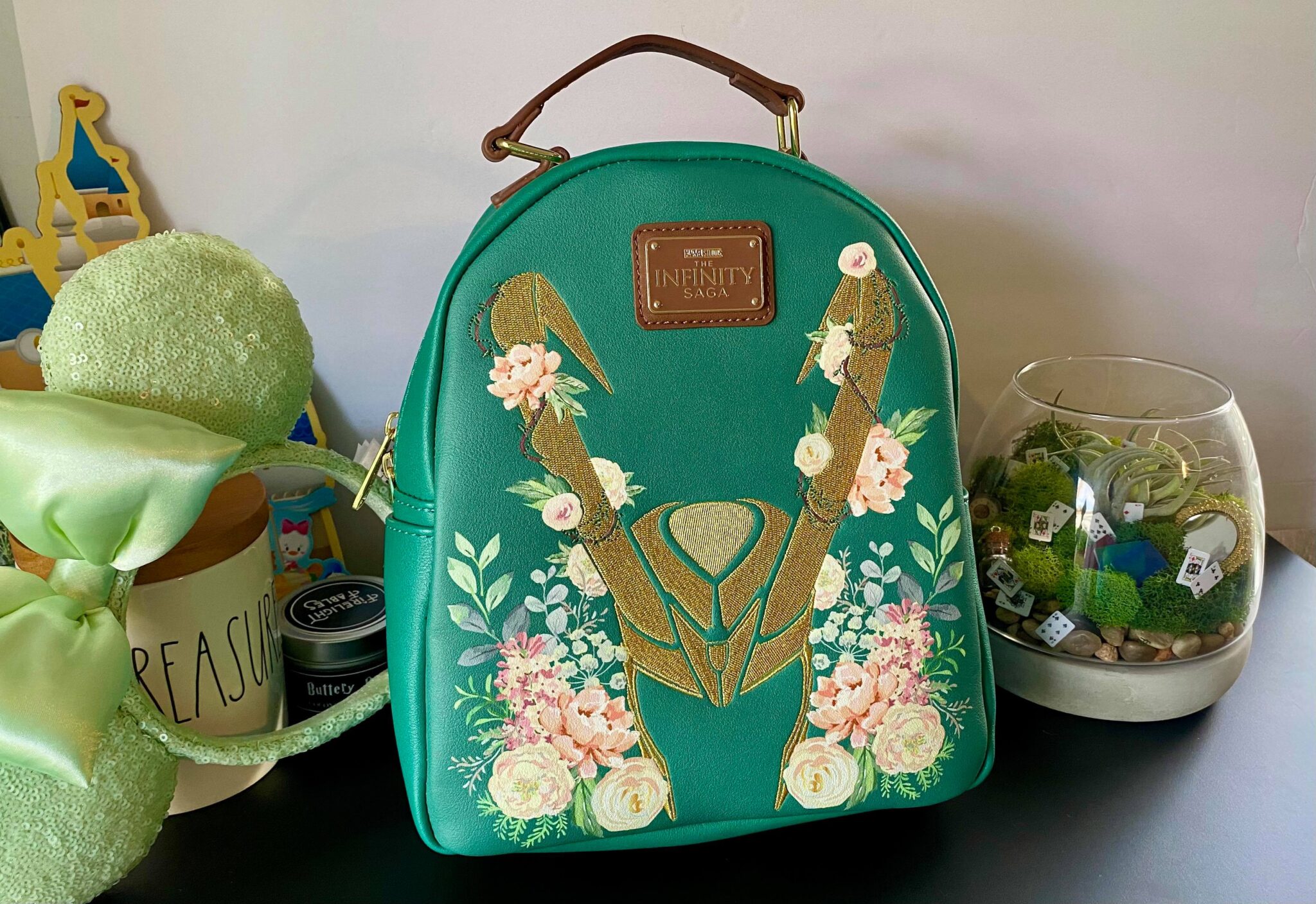 The New Floral Loki Loungefly Bag Is Burdened With Glorious Purpose