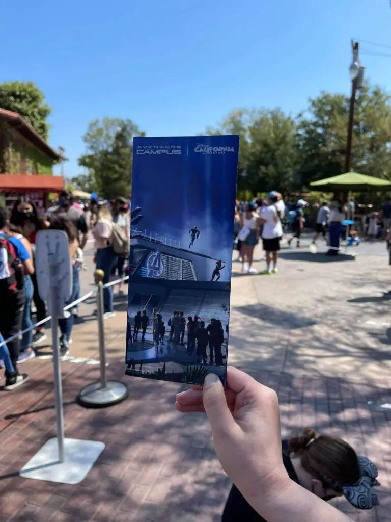 Avengers Campus featured on new Collectable California Adventure Park Map
