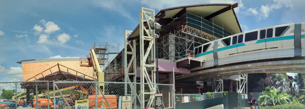 Disney's Polynesian Resort Construction