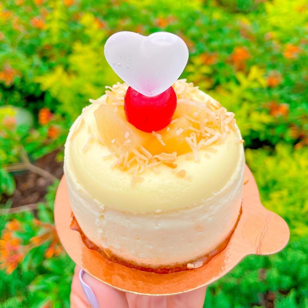 NEW Pina Colada Cheesecake at Amorette’s Patisserie