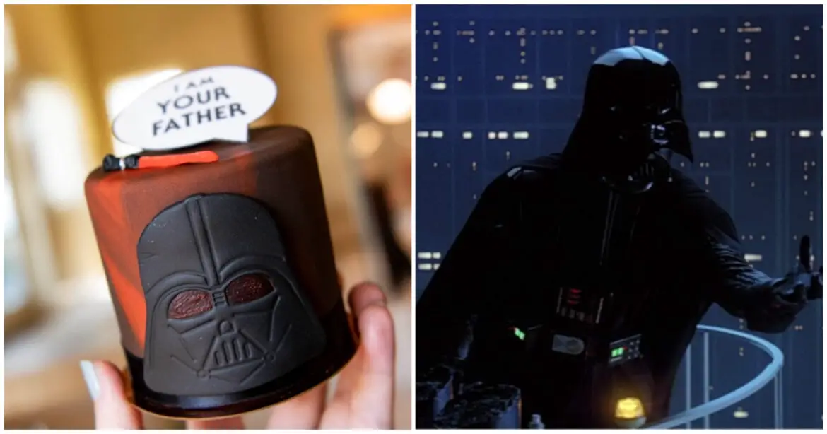 Limited edition “I Am Your Father” Petite  Cake now at Disney Springs