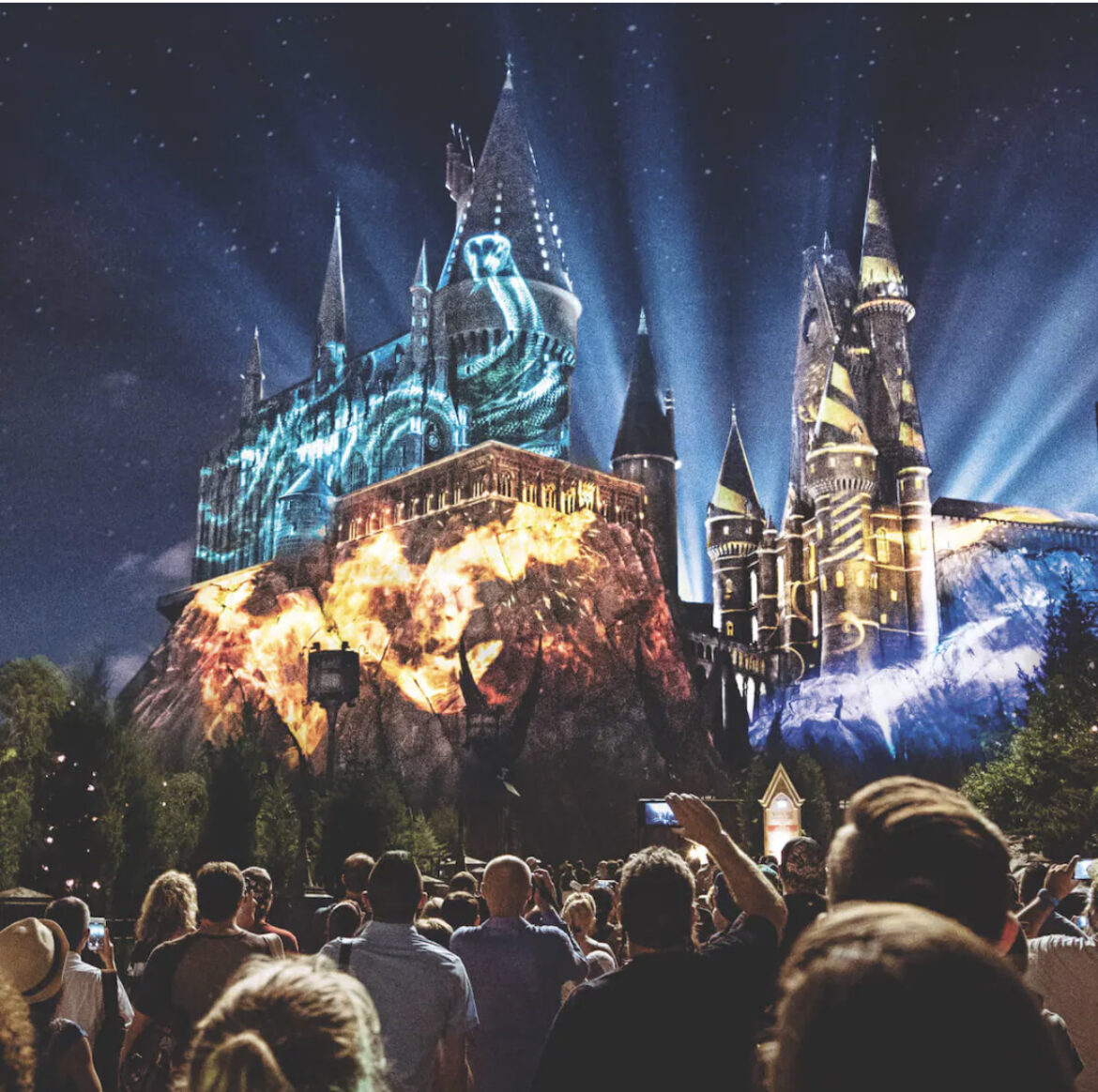 The Nighttime Lights At Hogwarts Castle Returns Tomorrow at Universal Orlando