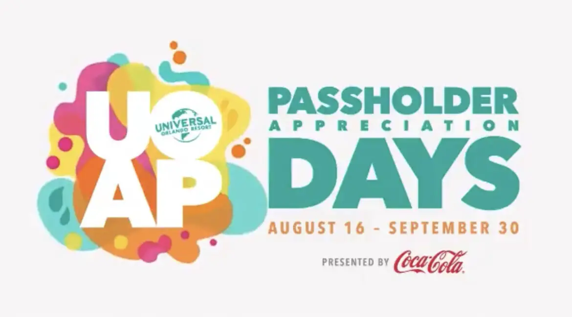Passholder Appreciation Days Returning to Universal Orlando This August
