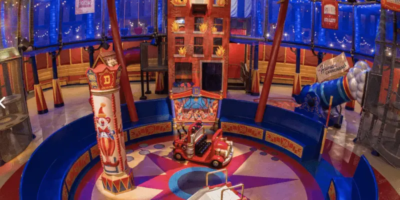 Indoor play area reopened for Dumbo the Flying Elephant