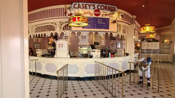 Casey’s Corner Restaurant in the Magic Kingdom