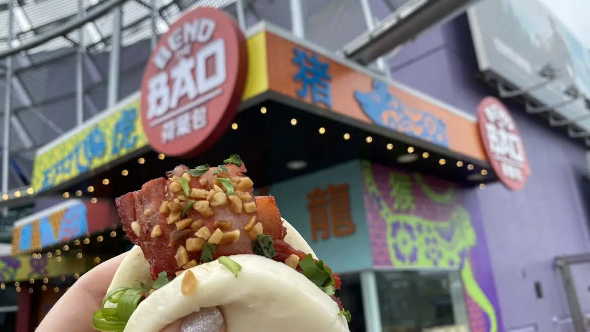 New Bend the Bao at Universal Citywalk