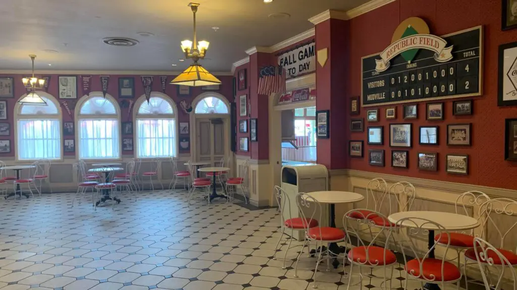 Tables & Chairs added to indoor areas of Casey's Corner