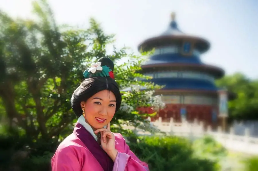 Socially distanced Mulan returns to China Pavilion in Epcot