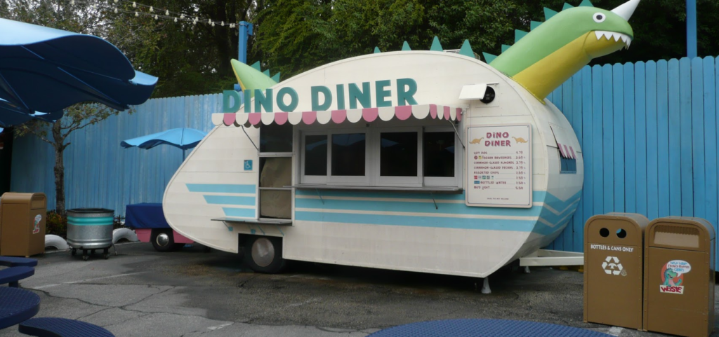 Dino Diner in Disney's Animal Kingdom will reopen on July 4th