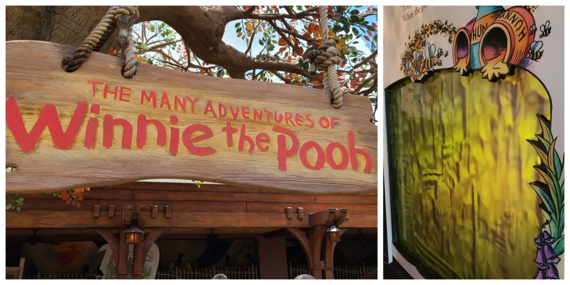 Winnie the Pooh Interactive Honey Wall Returns to Magic Kingdom