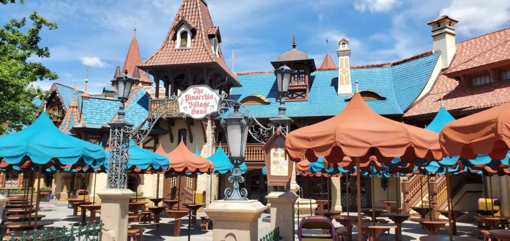 Disney ends physical distancing at outdoor Dining Locations