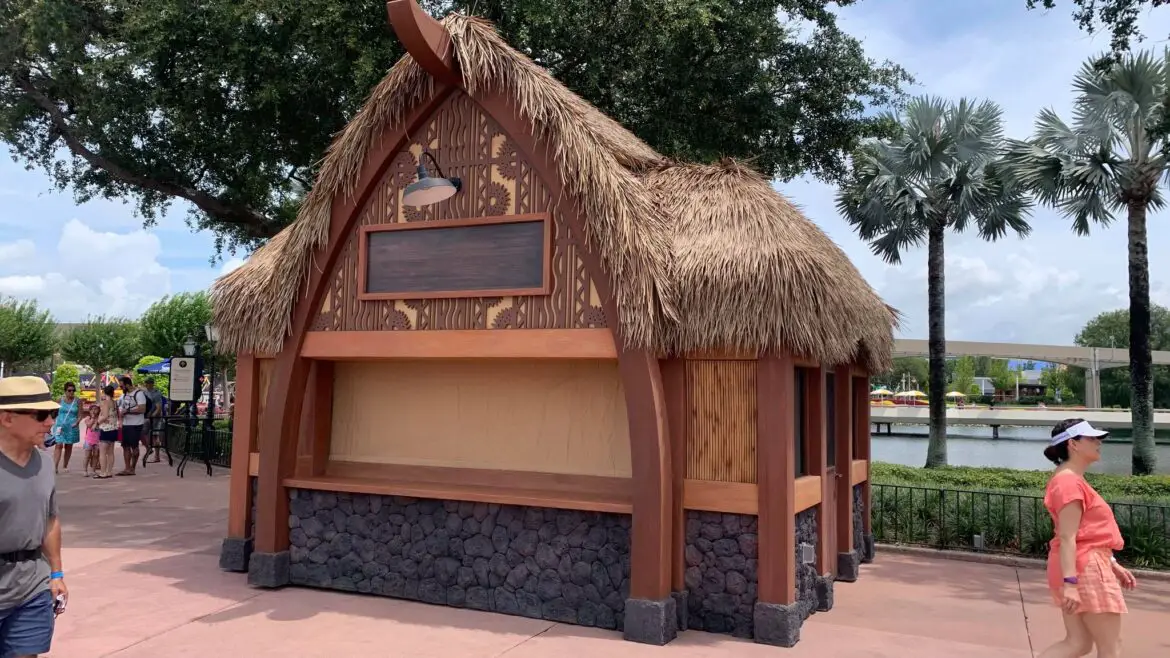 New Food & Wine Festival Booths Now in Epcot