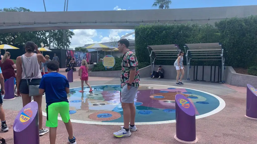 Outdoor Splash Pads Return to Operation in Epcot