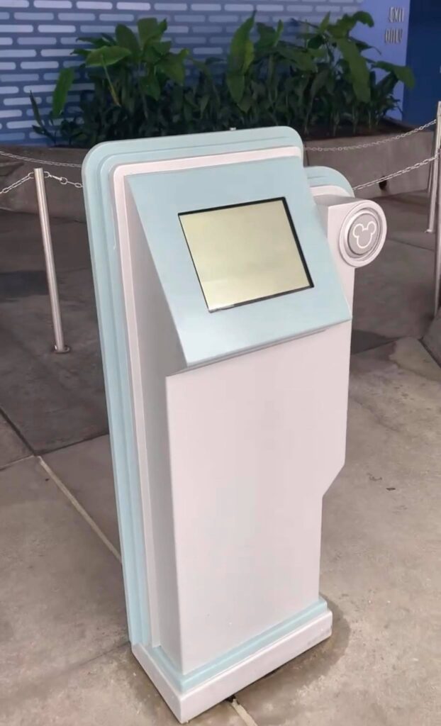 Fast Pass kiosks are out in the Magic Kingdom