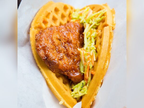 Sweet & Spicy Chicken and Waffle