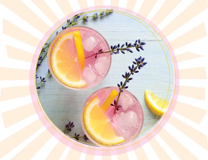 Refreshing Lavender Hibiscus Lemonade For This Summertime!