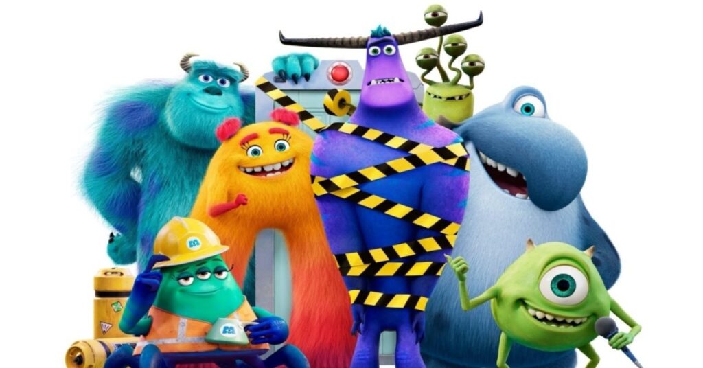 The animated cast of 'Monsters at Work' 