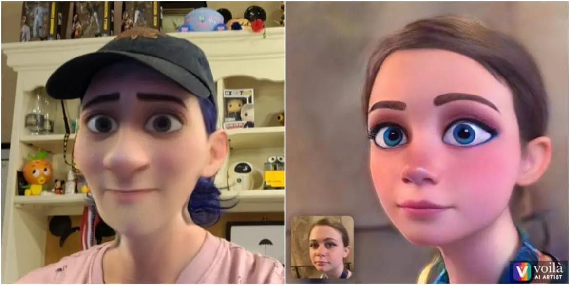 Turn yourself into a Disney Character with this Snapchat filter