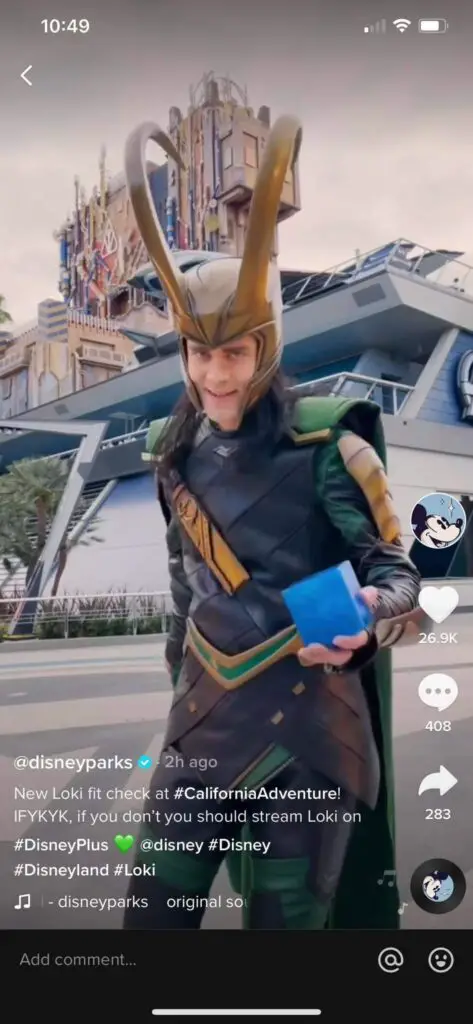 Loki in Prisoner Outfit Coming to Avengers Campus at Disney California Adventure Park
