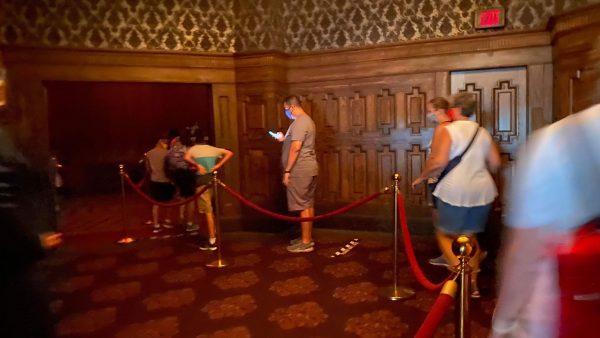 Haunted Mansion Stretching Room is back in operation!