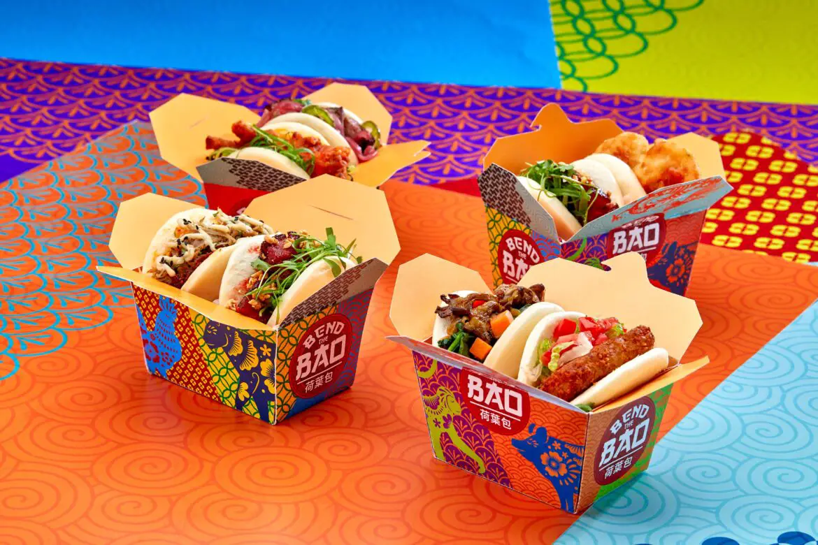 All-New Asian Fusion ‘Bend the Bao’ coming to Universal Orlando on June 15th