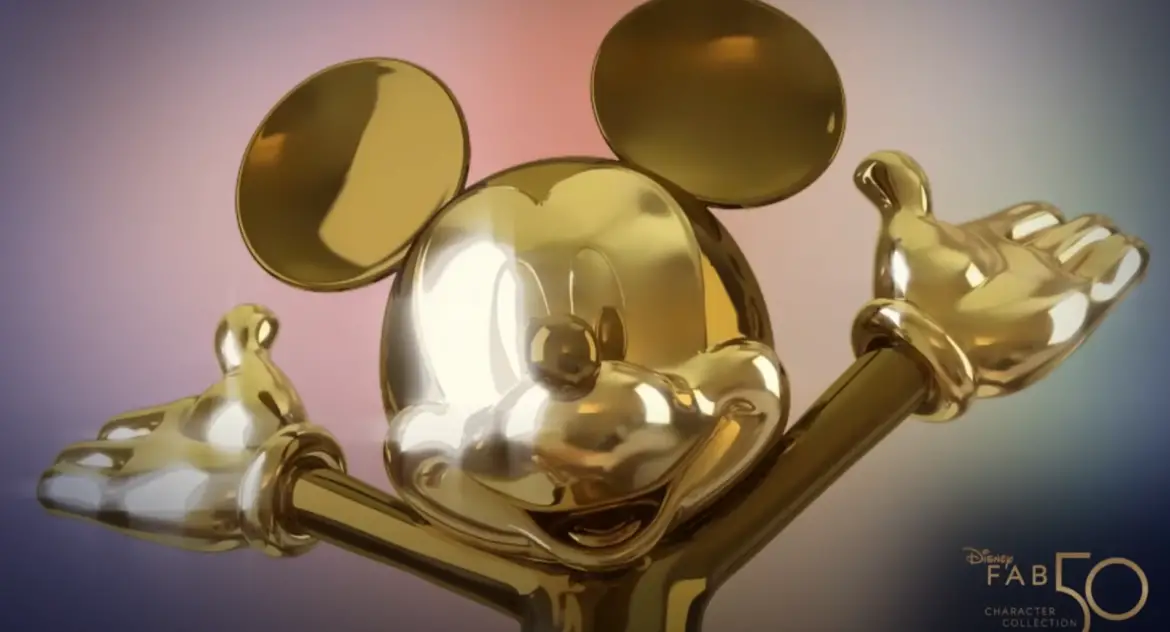 First ‘Disney Fab 50’ Sculpture Revealed for Walt Disney World 50th Anniversary