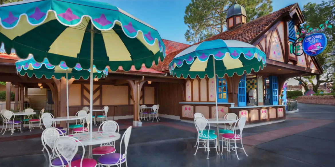 Cheshire Café Reopening on July 26th in the Magic Kingdom