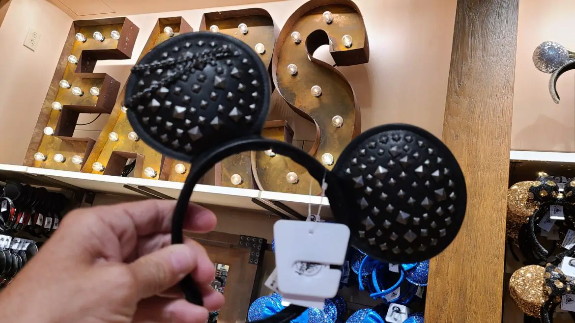 Studded Minnie Ears spotted at Disney Springs