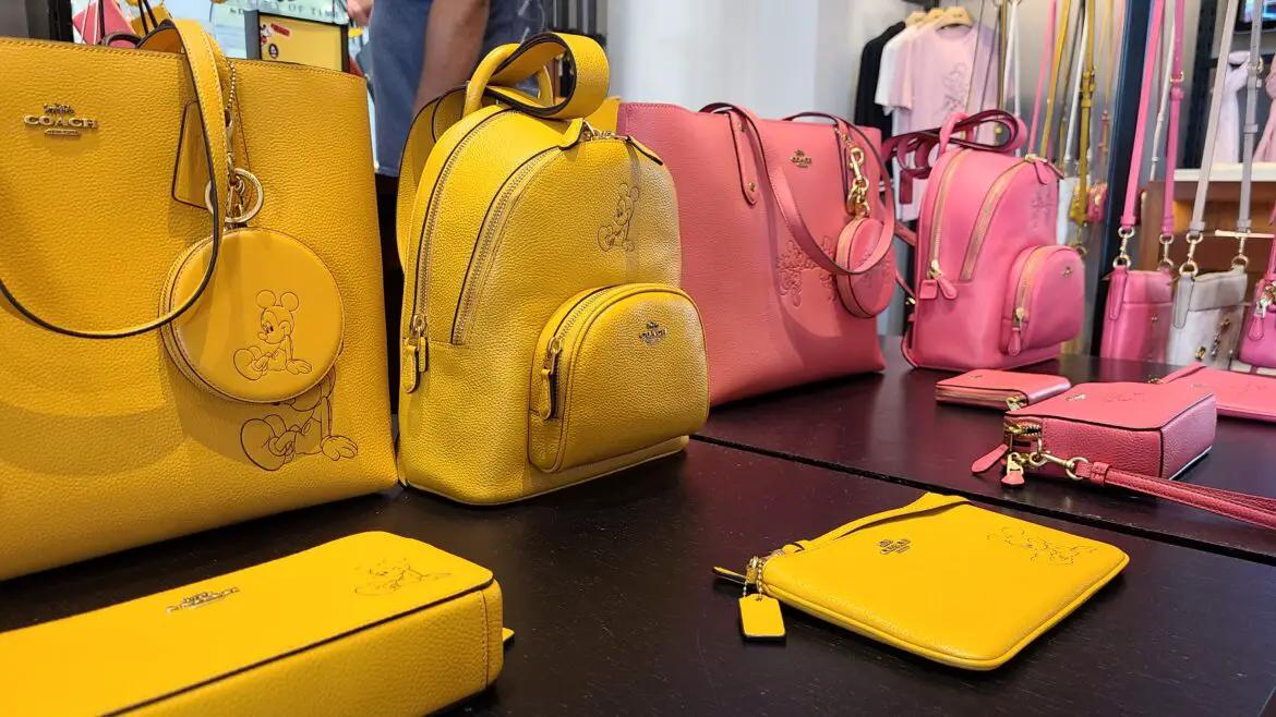 New Mickey & Minnie Coach Collection spotted at Disney Springs