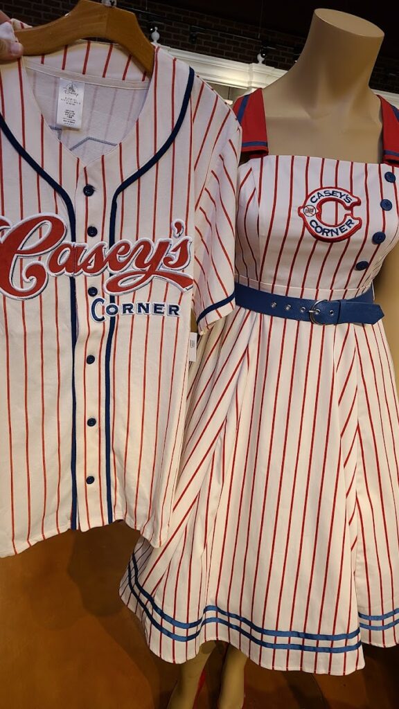 Matching Casey's Corner Baseball Jersey goes perfectly with New Dress