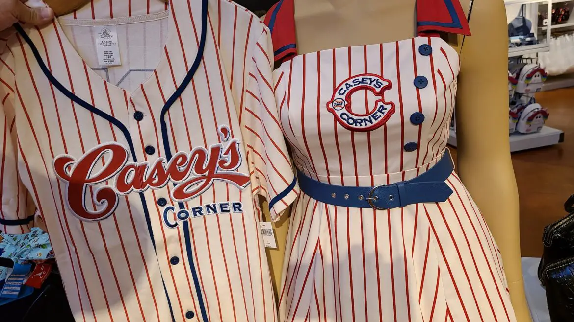 Matching Casey’s Corner Baseball Jersey goes perfectly with New Dress