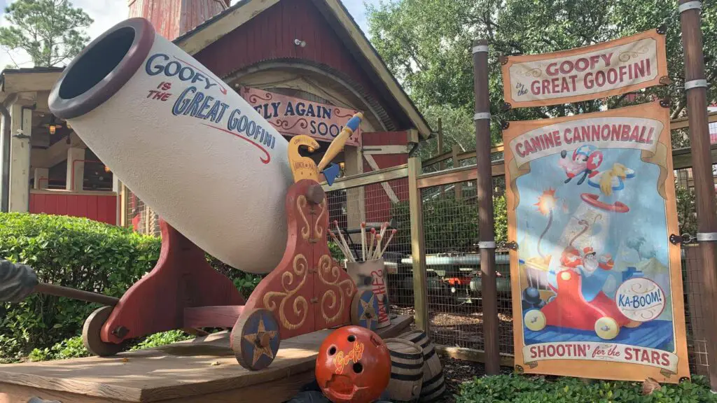 Goofy's Barnstormer gets a fresh coat of paint for 50th Anniversary