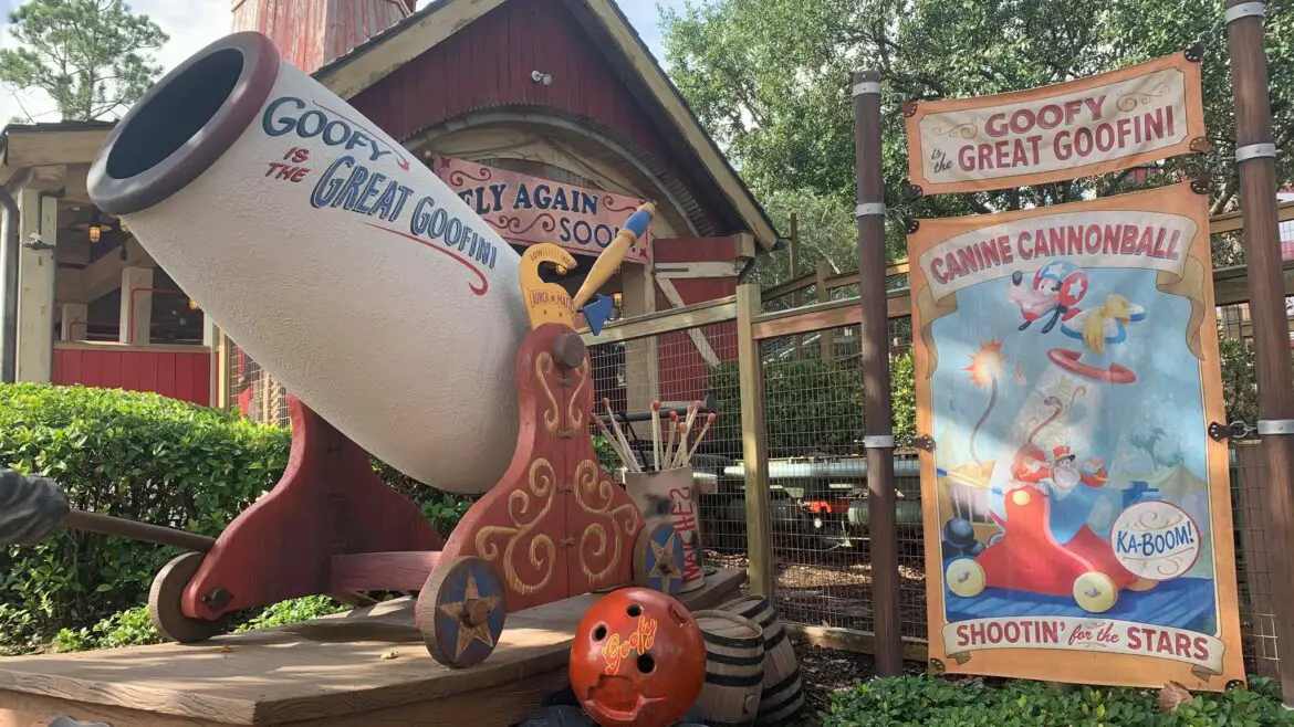 Goofy’s Barnstormer gets a fresh coat of paint for 50th Anniversary