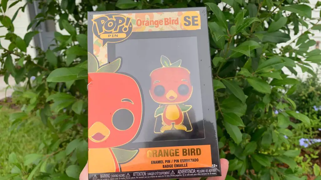Orange Bird Funko POP Pin