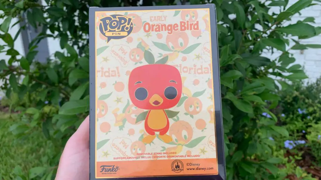 New Orange Bird Funko POP Pin Has Fluttered In