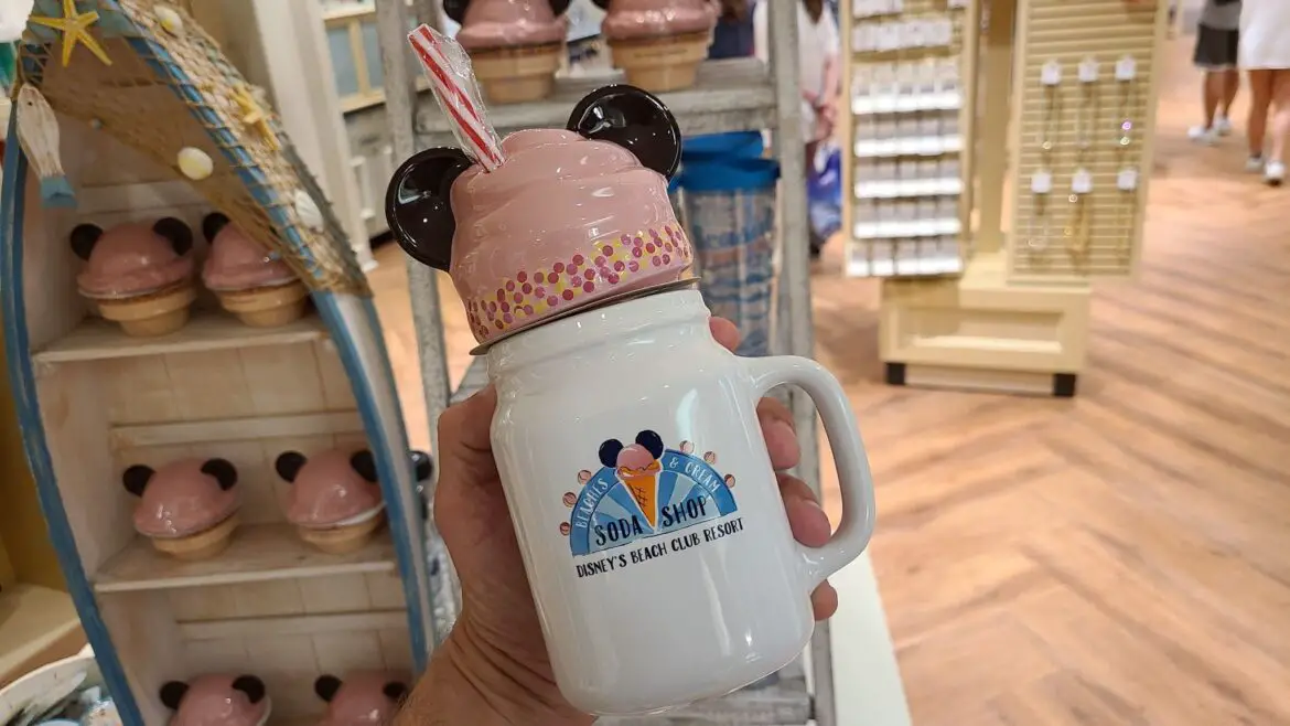 Mickey Ice Cream Cup From Beaches & Cream